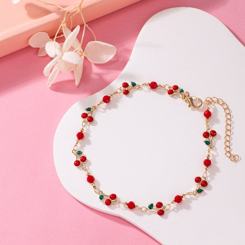Cherry Blossom Charm Bracelet Kalsten