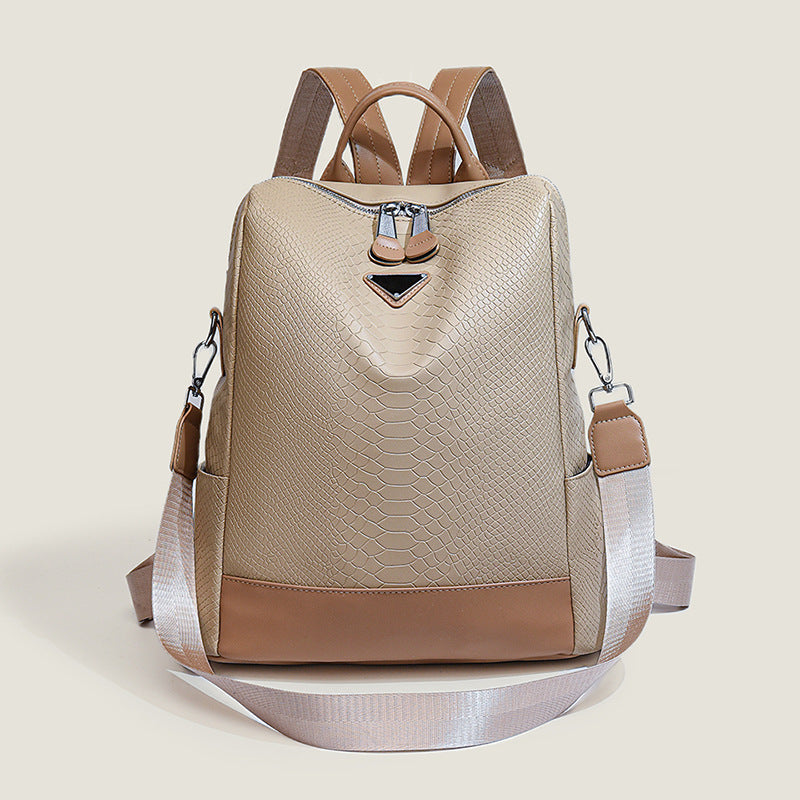 Textured Fashion Backpack