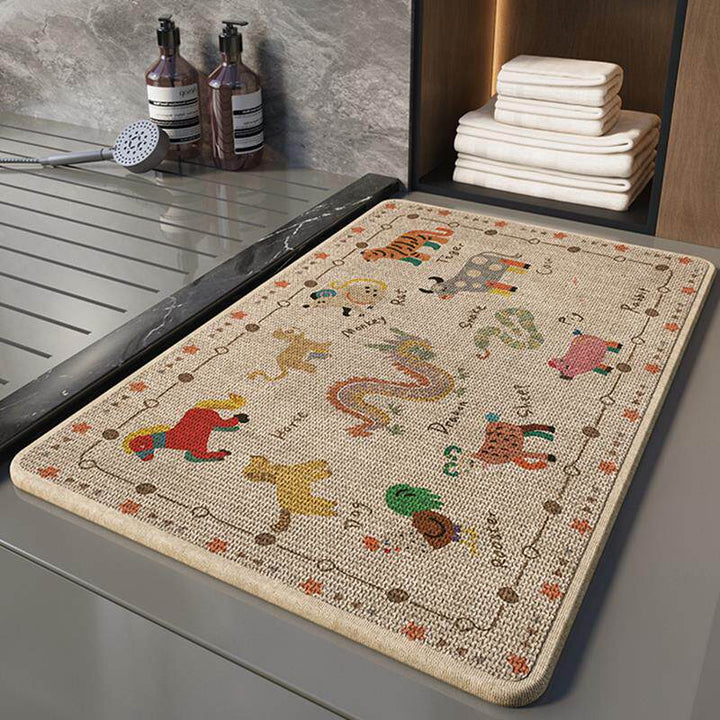 Luxury Textured Bath Mat