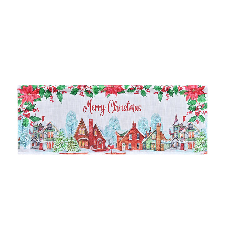 Festive Holiday Window Valance