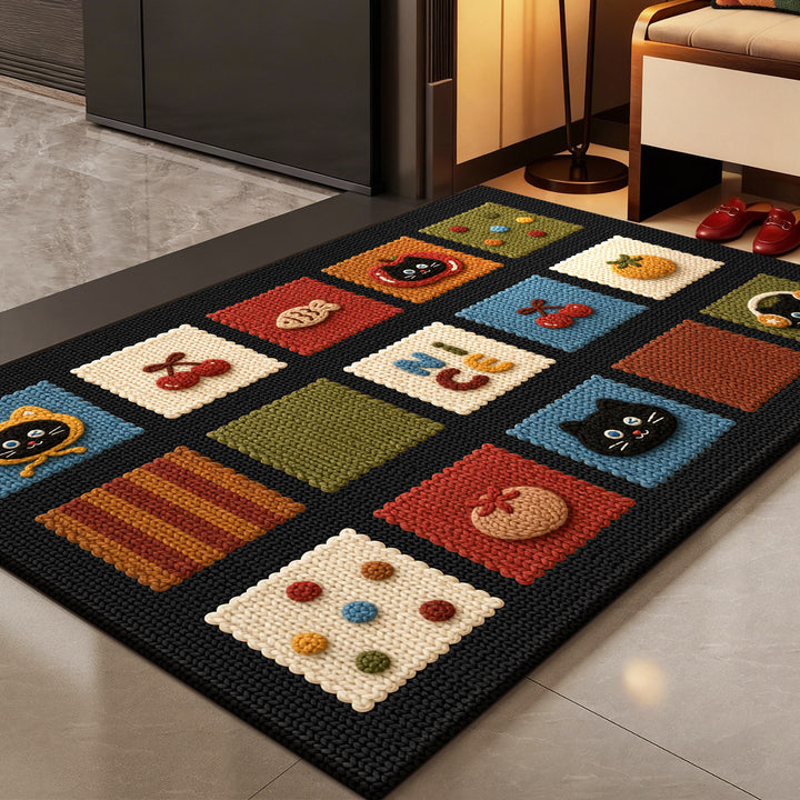 Cartoon-Themed Soft Area Rug