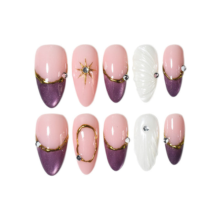 Elegant Sculptured Nail Art Kalsten