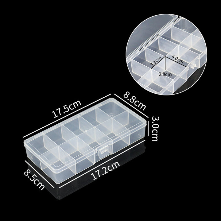 Multi-Sectional Craft Supplies Storage Box Kalsten