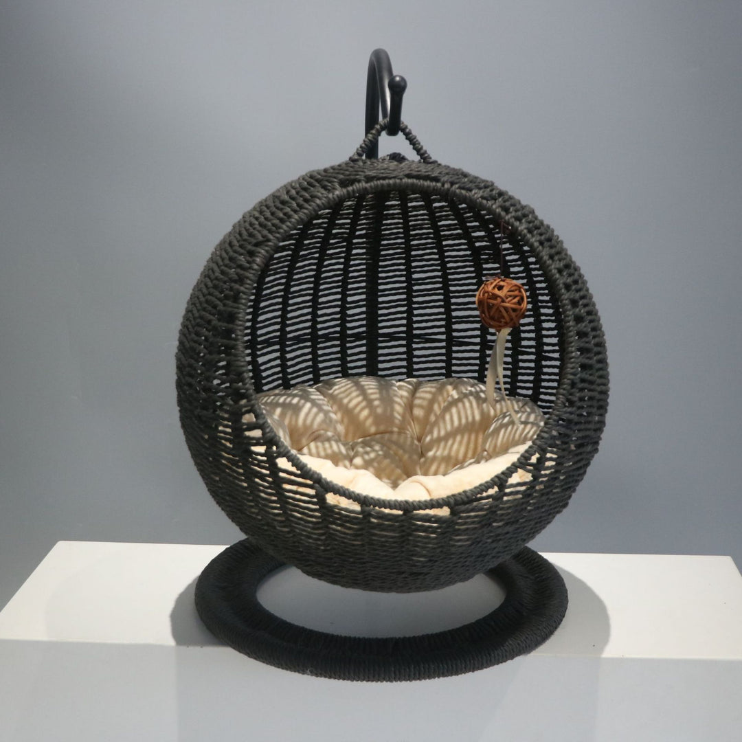 Comfortable cat bed with floating basket structure Kalsten
