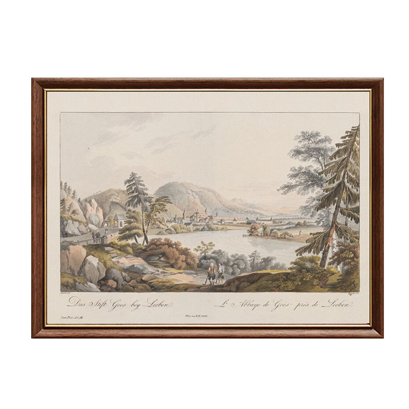 Vintage Landscape Adjusted Print