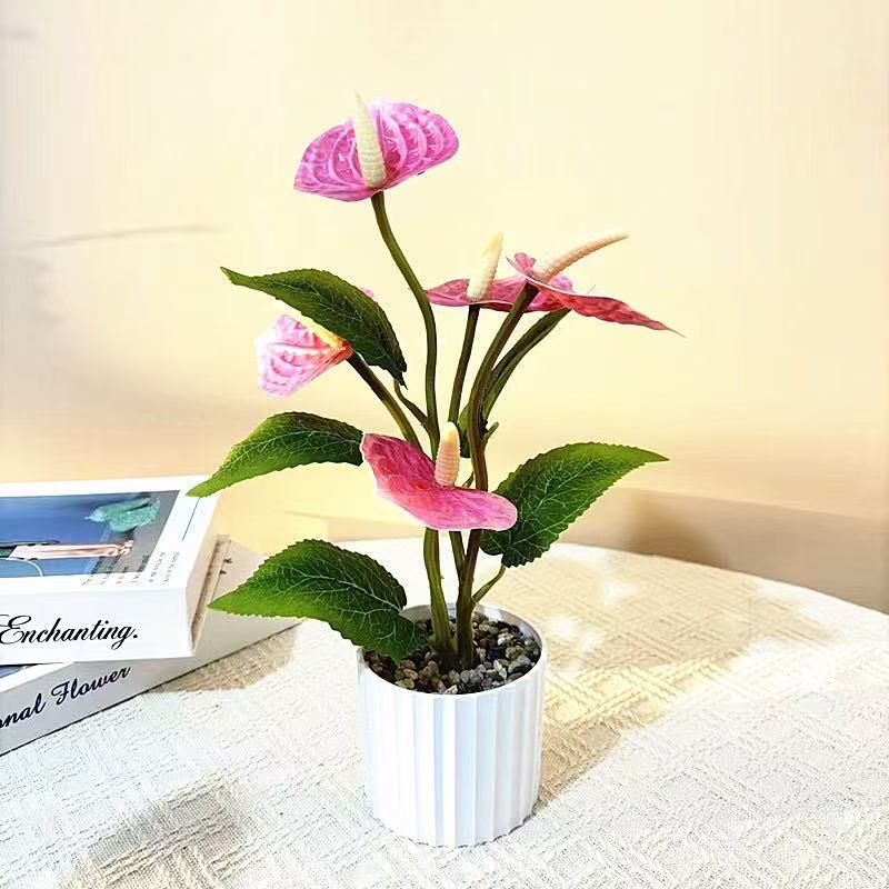 Artificial Orchid Plant Arrangement 1790480743 Home Decor