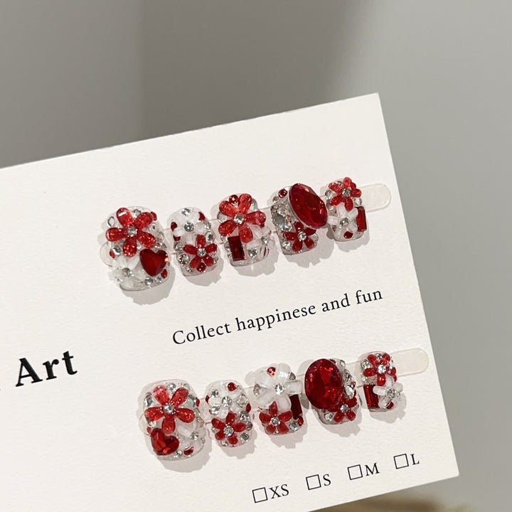 Decorative Floral-Themed Hair Clips
