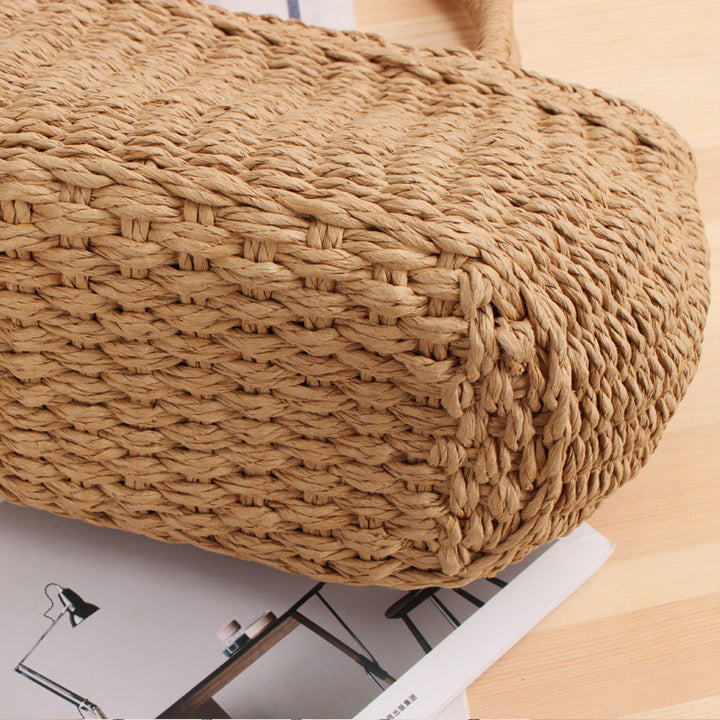 Braided Beach Bag In Modern Design Kalsten