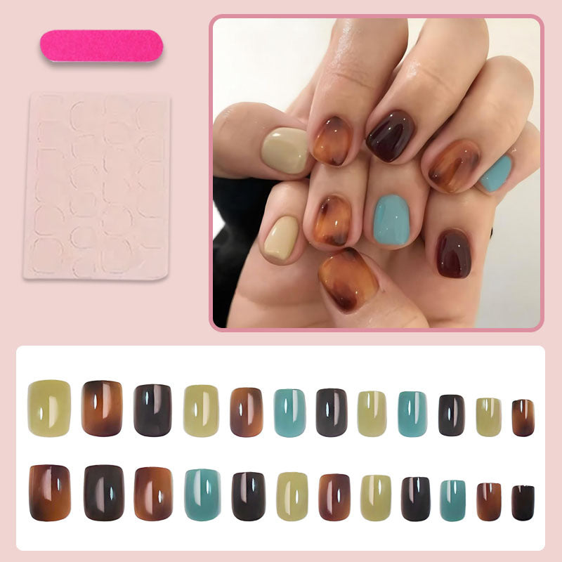 Artificial nails with elegant ombre effect Kalsten