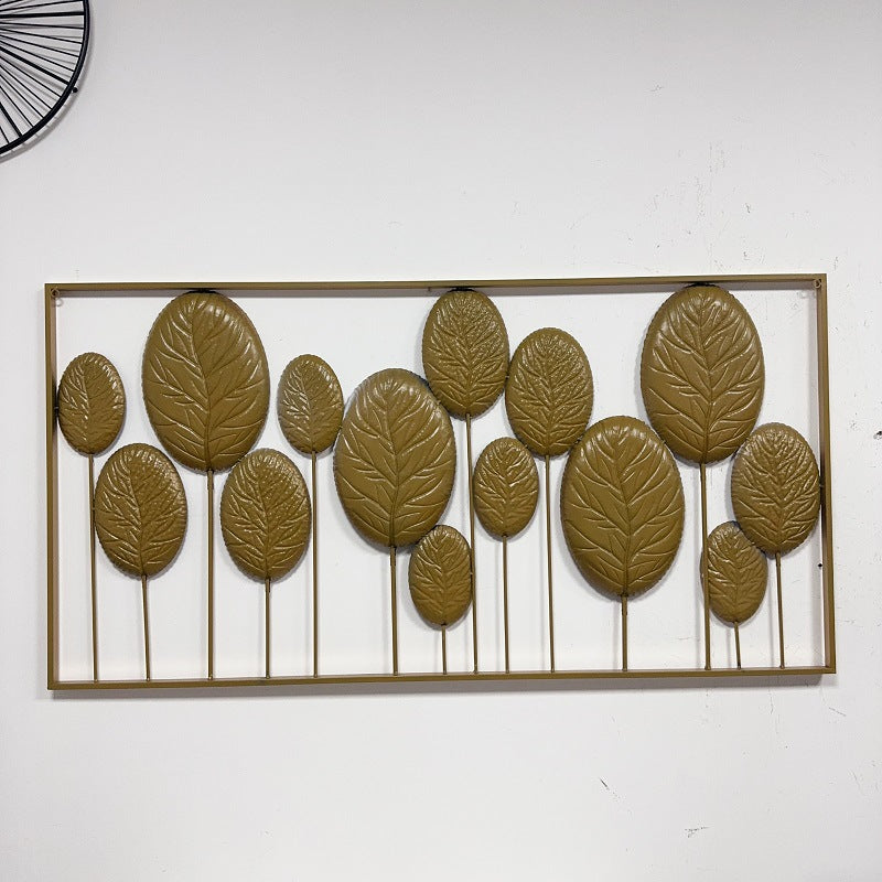 Decorative Metal Leaf Wall Art Sculpture Kalsten