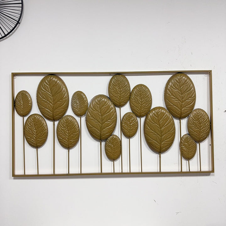 Decorative Metal Leaf Wall Art Sculpture Kalsten