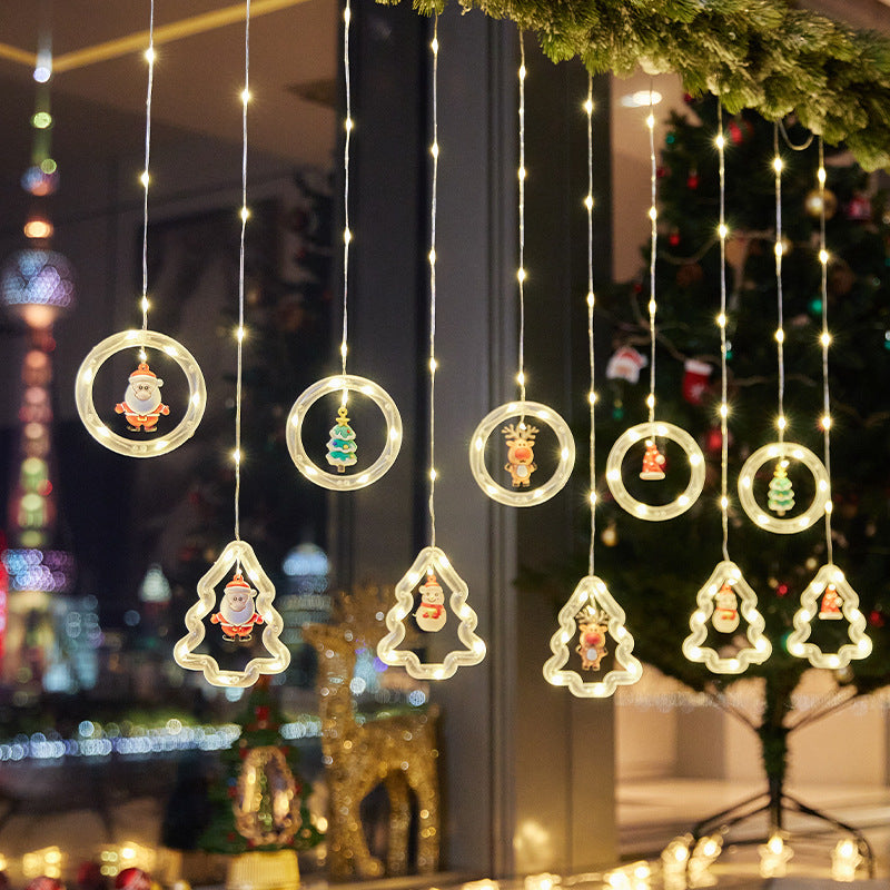 Christmas decorative light stars with snowflakes Kalsten