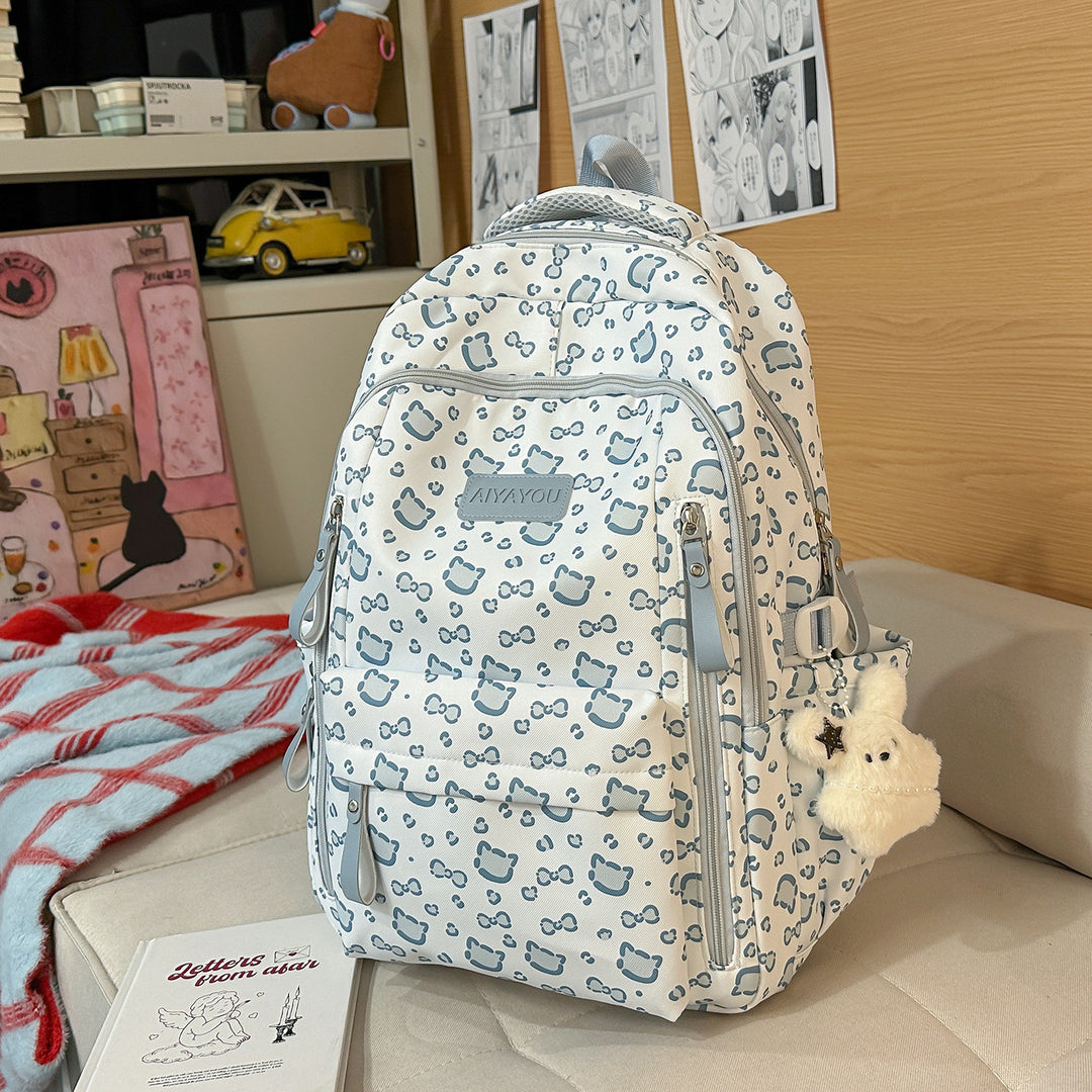 Playful Printed Backpack