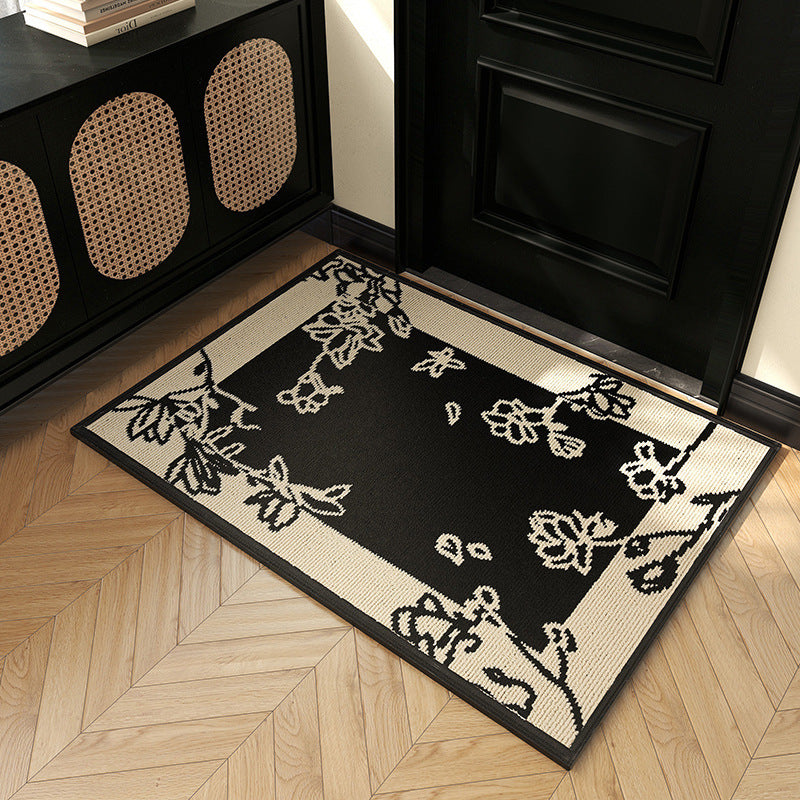 Floral Patterned Indoor Mat