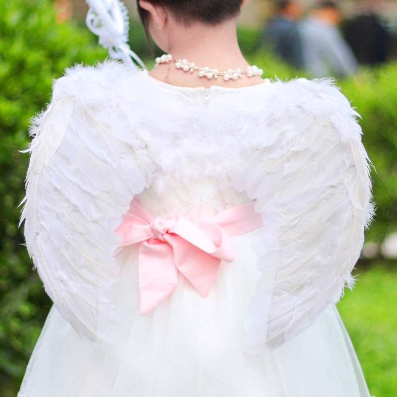 Feathered Angel Wings