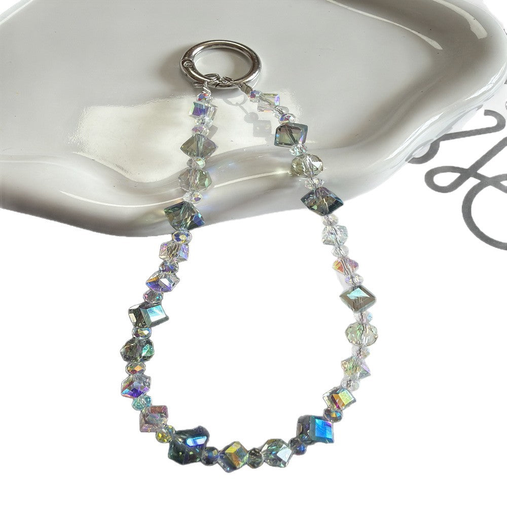 Heart-Shaped Beaded Keychain Kalsten