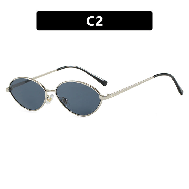 Ladies' fashionable sunglasses with oval design and polarized lenses Kalsten