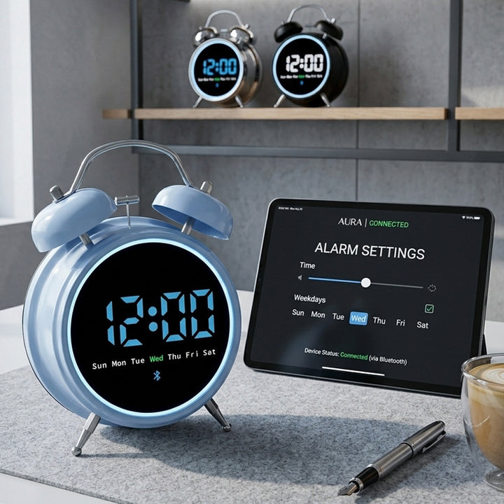 Digital radio clock with alarm function Kalsten