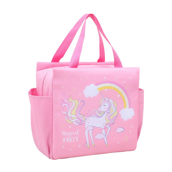 Fun Soccer-Themed Insulated Lunch Tote Kalsten