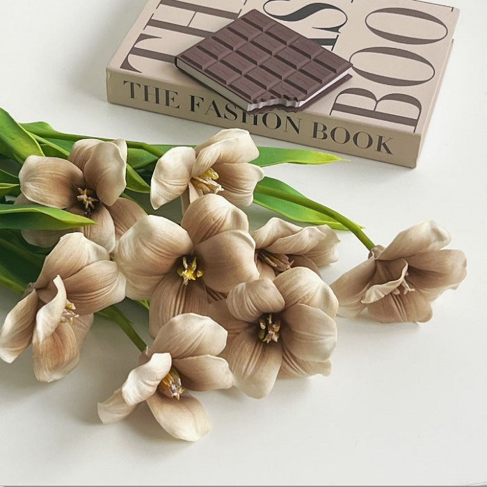Realistic Orchid Floral Arrangement