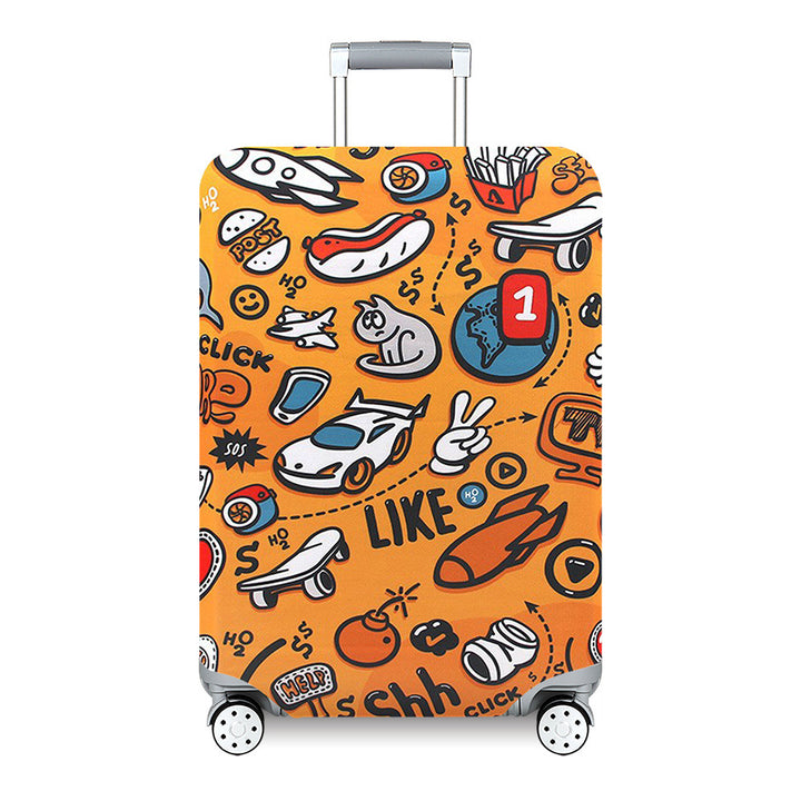 Women's Travel Suitcase with Colorful Floral Design Kalsten
