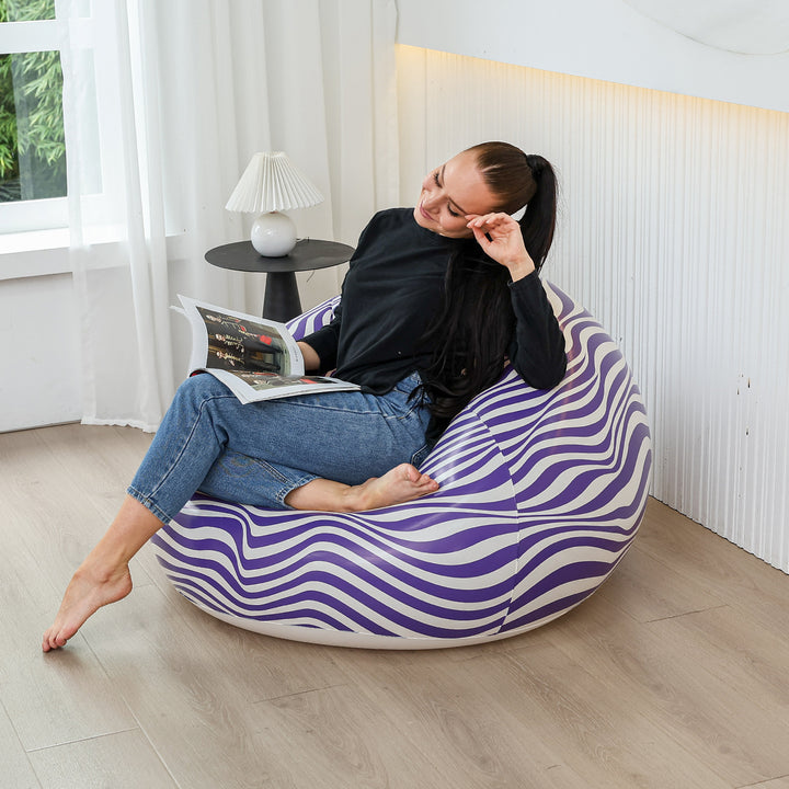 Women's Inflatable Comfort Sofa with Ergonomic Backrest Kalsten