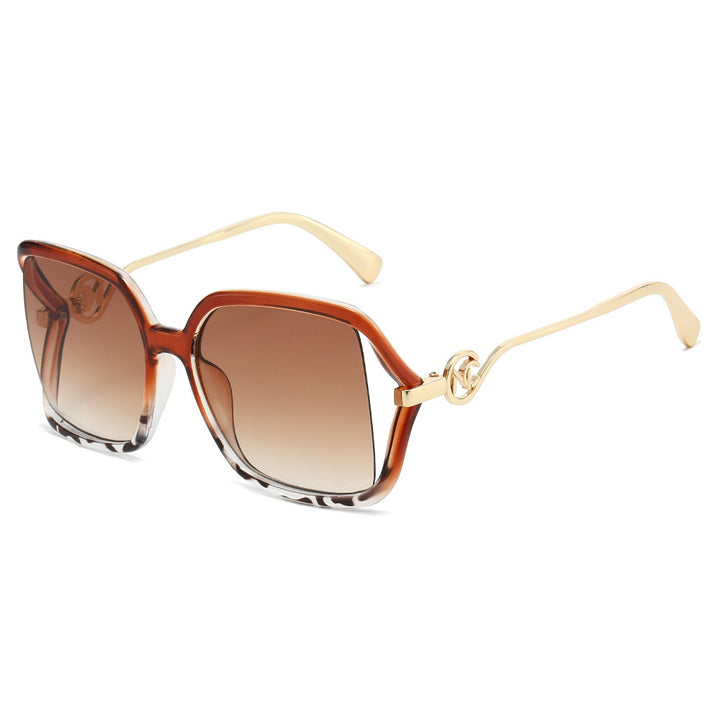 Oversized Geometric Gradient Sunglasses Kalsten