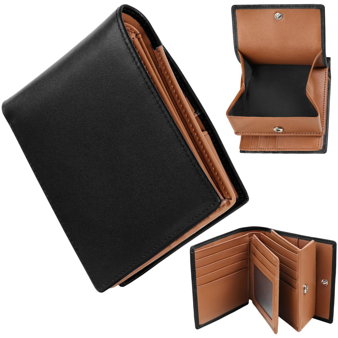 Classic Leather Bi-Fold Wallet Kalsten