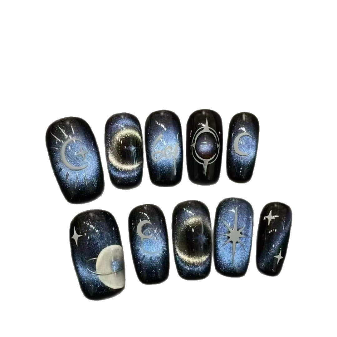 Celestial-Themed Nail Art Collection Kalsten