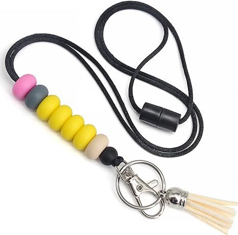 Colorful Silicone Keychain Lanyard Kalsten