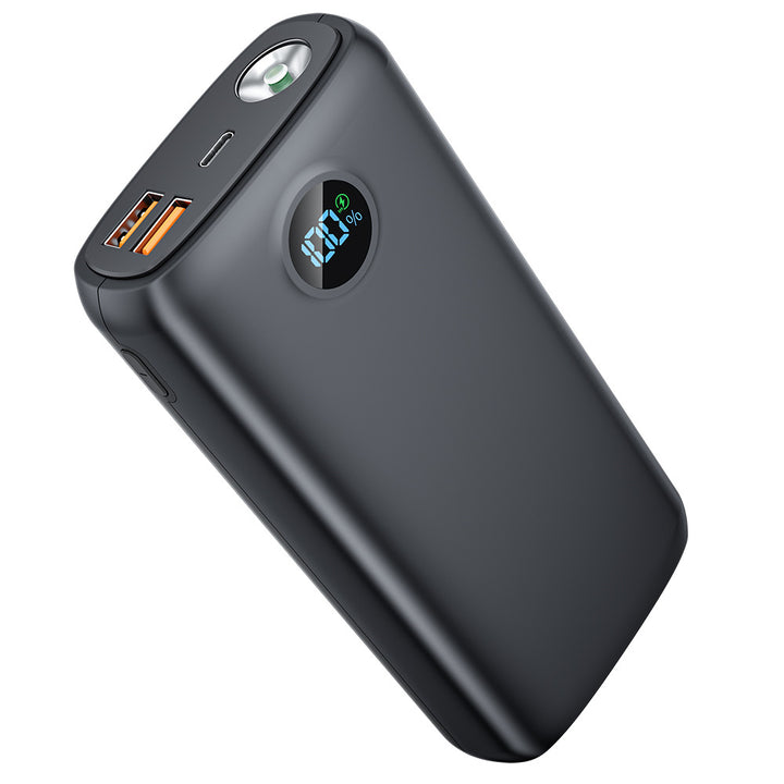 Power bank with integrated LED flashlight and digital display Kalsten
