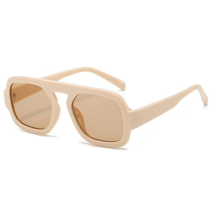 Oversized Geometric Lens Sunglasses Kalsten