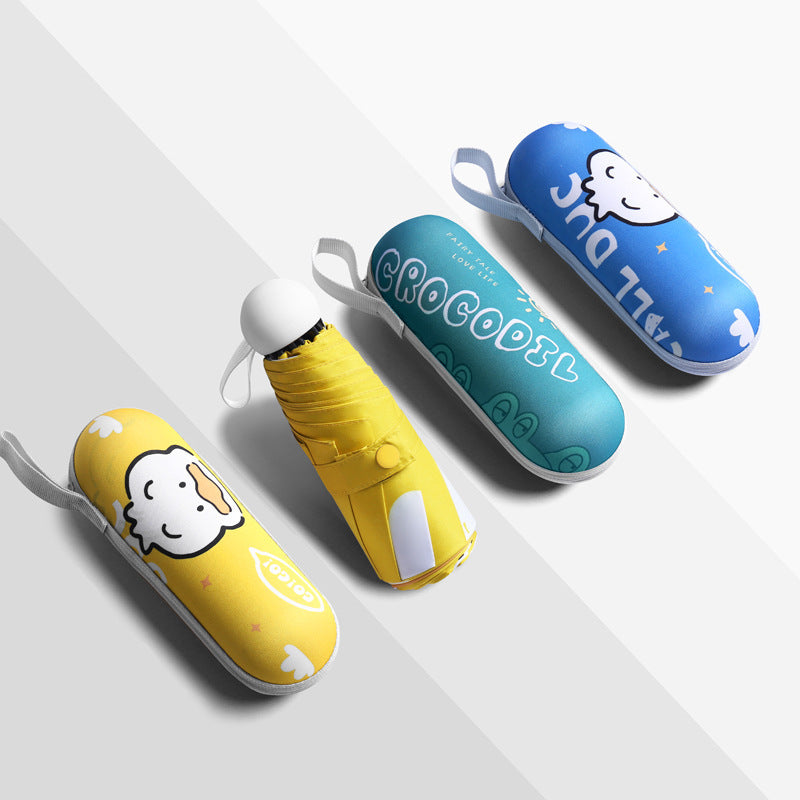 Women's creative and colorful folding umbrella with astronaut design Kalsten
