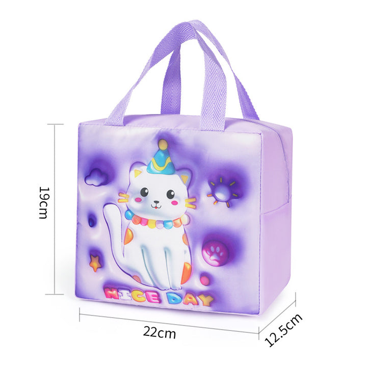 Fun and Playful Cat-Themed Lunch Bag