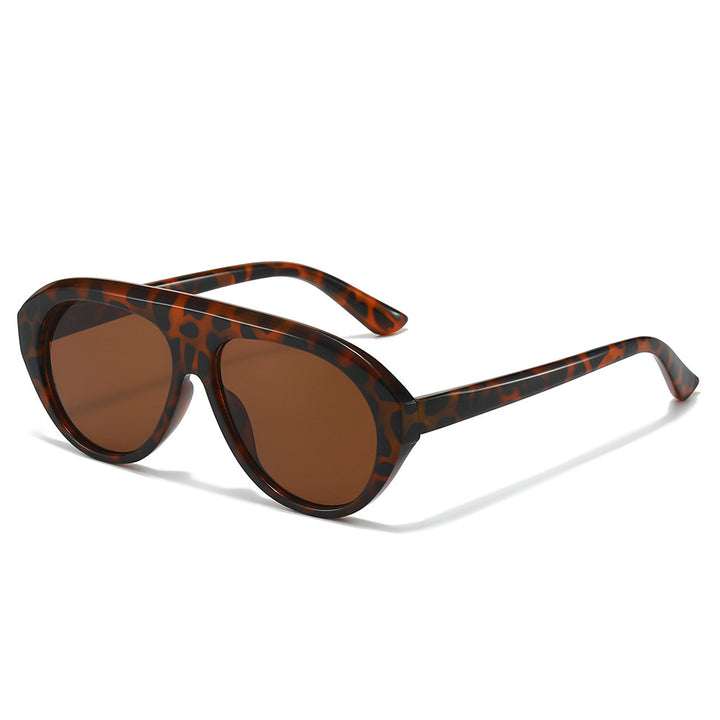 Oversized Geometric Aviator Sunglasses Kalsten