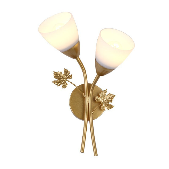 Decorative Leaf Wall Sconce