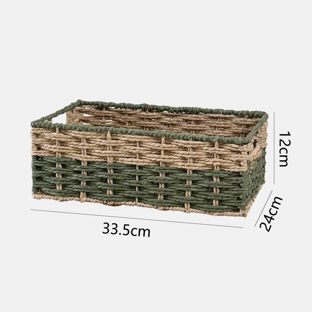 Handcrafted storage basket in natural design Kalsten