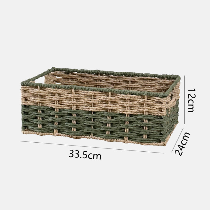 Handcrafted storage basket in natural design Kalsten