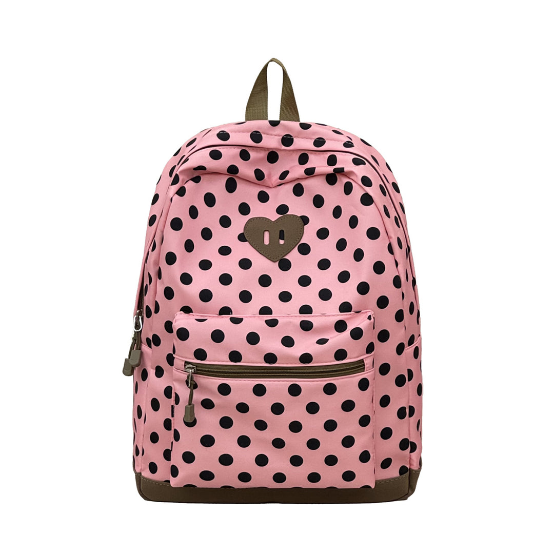 Playful Polka Dot Backpack