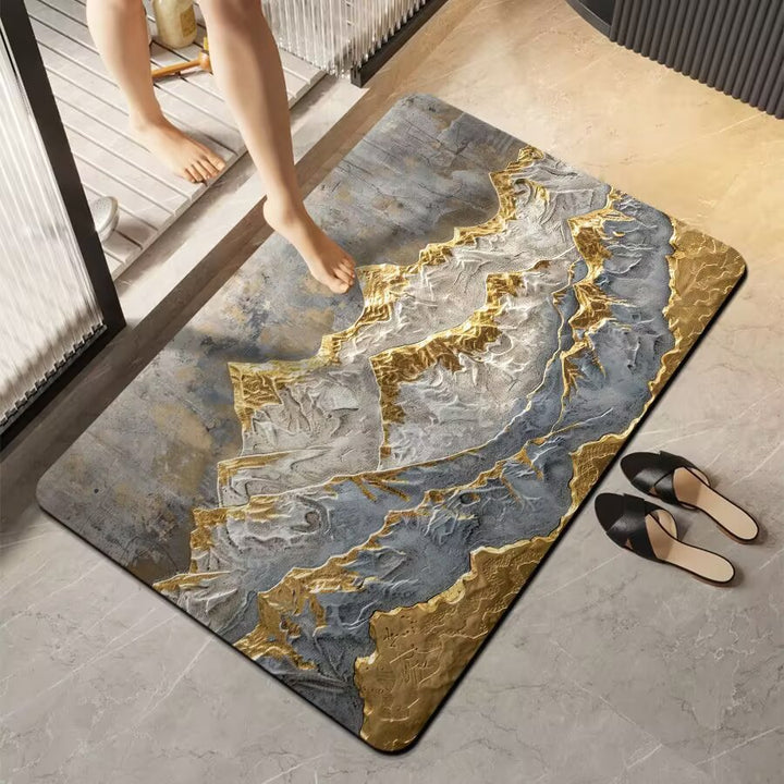 Luxurious Marble Finish Mat Kalsten