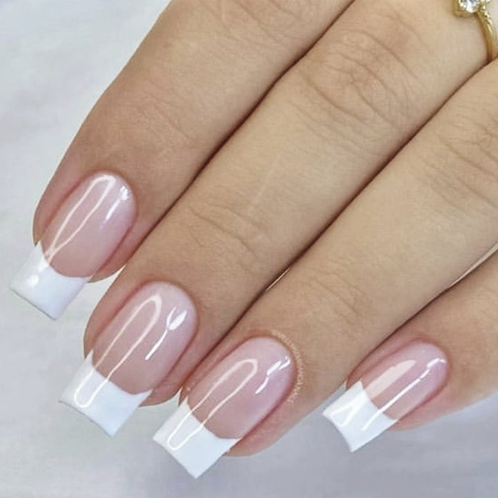 French Tip Press-On Nail Set Kalsten