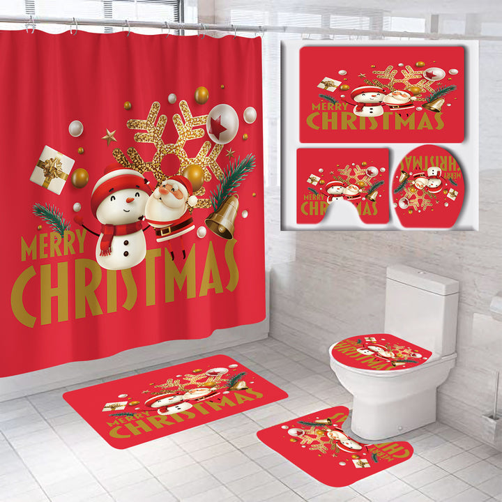 Festive Christmas Bathroom Set Kalsten
