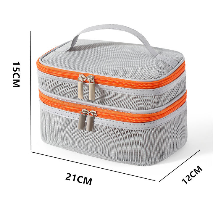 Dual Compartment Makeup Organizer Case Kalsten