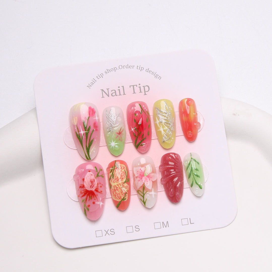 DIY Press-On Nail Art Set Kalsten