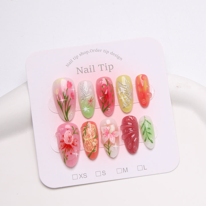 DIY Press-On Nail Art Set Kalsten