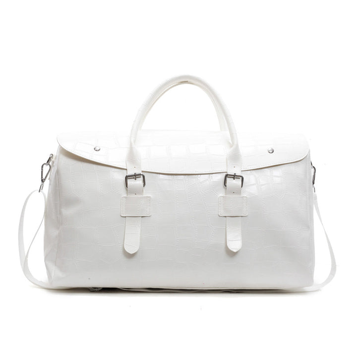 Crocodile Texture Luxury Travel Duffle Bag Kalsten