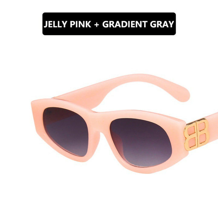 Ladies stylish cat-eye sunglasses with modern leopard pattern Kalsten