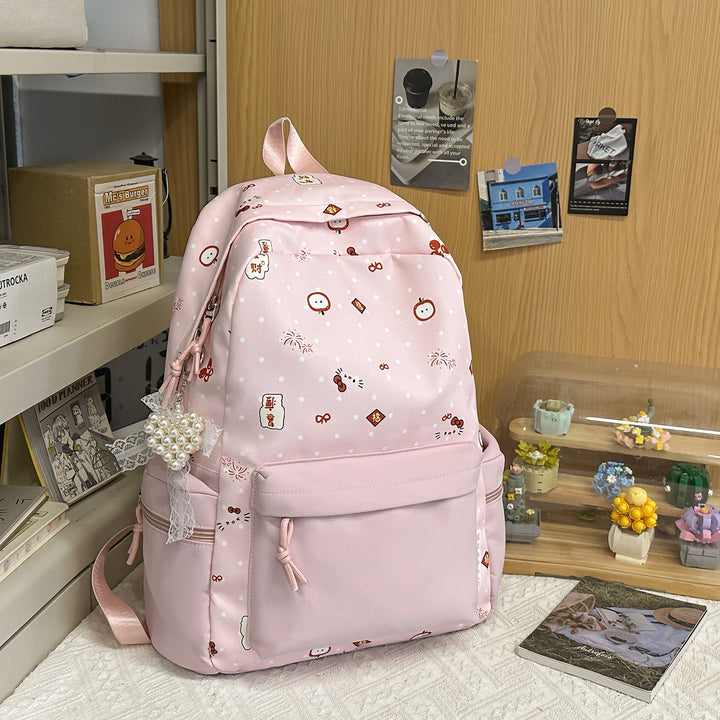 Playful Illustrated Cartoon Backpack Kalsten