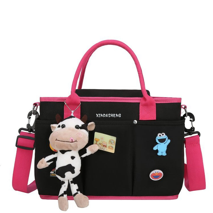Fun-Themed Multi-Pocket Tote Bag Kalsten