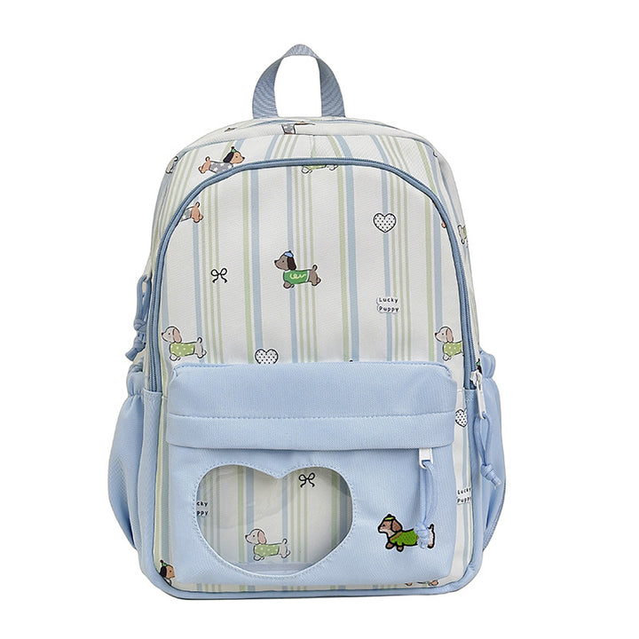 Backpack with Creative Music and Animal Motif Kalsten